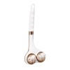 Unbranded Double Head Electric Bath Brush Body Shower Brush Long
