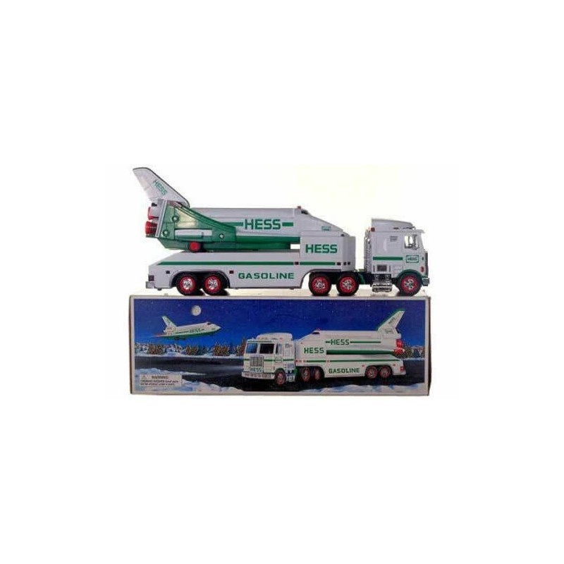 Hess 1999 Hess Toy Truck and Space Shuttle with Satellite