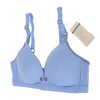 Women's Seamless Nursing Bra Soft Cotton Front Closure Design Breastfeeding