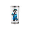 Panda Police officer Police Police hat Stainless Steel Insulated Tumbler