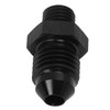 1 Pair AN4 to M8 Oil Cooler Fitting Adapter Black