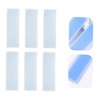 OSALADI 40Pcs Washi Tape Sample Boards Durable Plastic Washi Cards