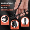 BEZOX Senior Nail Clippers - Upgraded Long Handle Curved Head