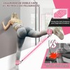 Resistance Bands Set with Ankle Straps, Glutes Workout Equipment, Ankle