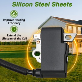 KPALAG Ignition Coil, Ignition Moudle Compatible with STIHL FC90 FC95 FC100 FC110 Lawn Edger, FS90 FS90R FS100 FS100R Brushcutter, HL90 HL90K HL95 Extended Reach Hedge Trimmer Replace#: 4249-400-1300