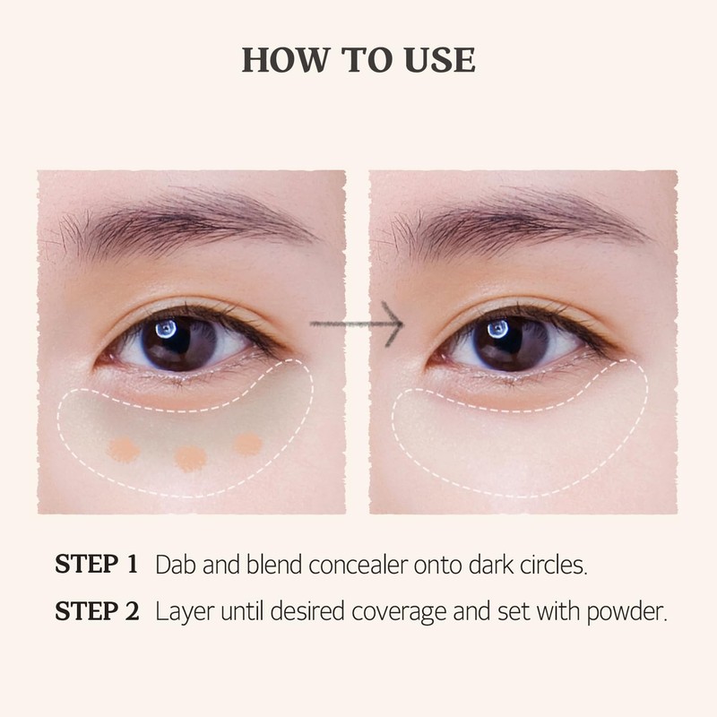 SKINFOOD s Salmon Dark Circle Concealer Cream - Under Eye