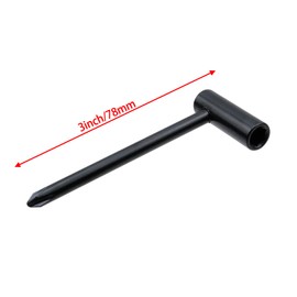 Savagrow Taylor Guitar Truss Rod Wrench 1/4" Nut Driver with Cross Screwdriver Metal Adjustment Wrench, Black
