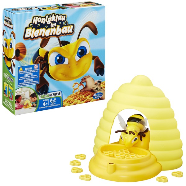 Hasbro Spiele B5355100 Honey Claw in Beekeeping Preschool Game