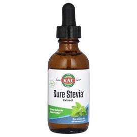 KAL Sure Stevia Liquid Extract 2 oz | Best-Tasting, Zero Calorie, Low Glycemic | For Baking & Adding to Beverages | 385 Servings