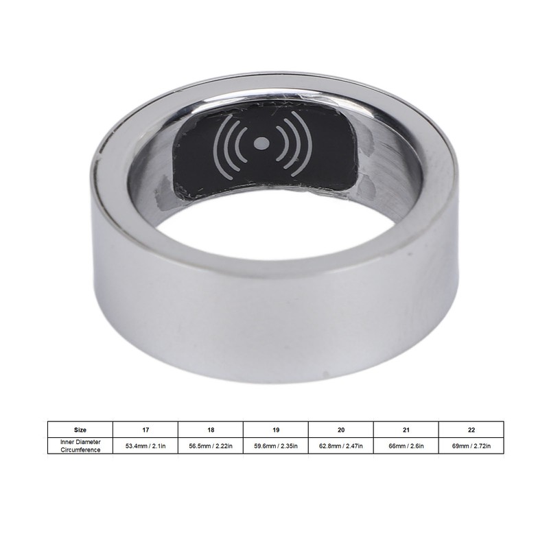 Smart Ring Sleep Fitness Tracker Pedometer Waterproof Exquisite Vibration Alert