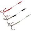 Savage Gear Carbon 49 Stinger - 3 Anxiety Hooks, Additional