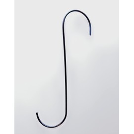 25 PCS 6 Inches Long S Hooks - .076 Wire for Paint and Powder Coating Utility