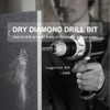 Hymnorq 3/16 Inch Dry Diamond Drill Bits 6pc Pack in