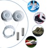 KHDULQ Shoelaces without tying, automatic screw closure, no installation required,