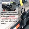 Stake Pocket D Ring, D Ring Stake Pocket Tie Down,