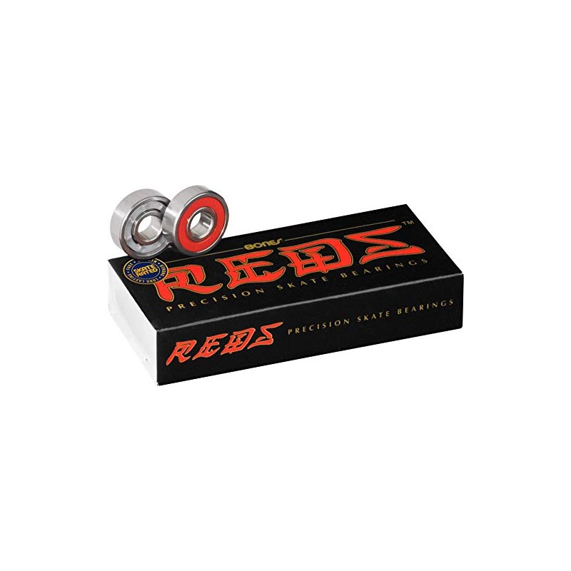 Bones Reds Skate Bearings (8mm, 16 Pack)