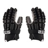 STX LZR Lacrosse Gloves, Extra Small, Black, Pair
