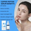 Copper Peptide Serum for Face,Copper Peptide Serum to Target Multiple