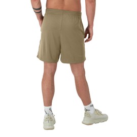 Champion Men's Shorts, Lightweight Attack Shorts, Men's Mesh Shorts with Pockets, 7, Soft Suede C Patch Logo, Medium