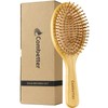 Combetter Hair Brush Natural Bamboo Paddle Detangling Hair Brush, Suit