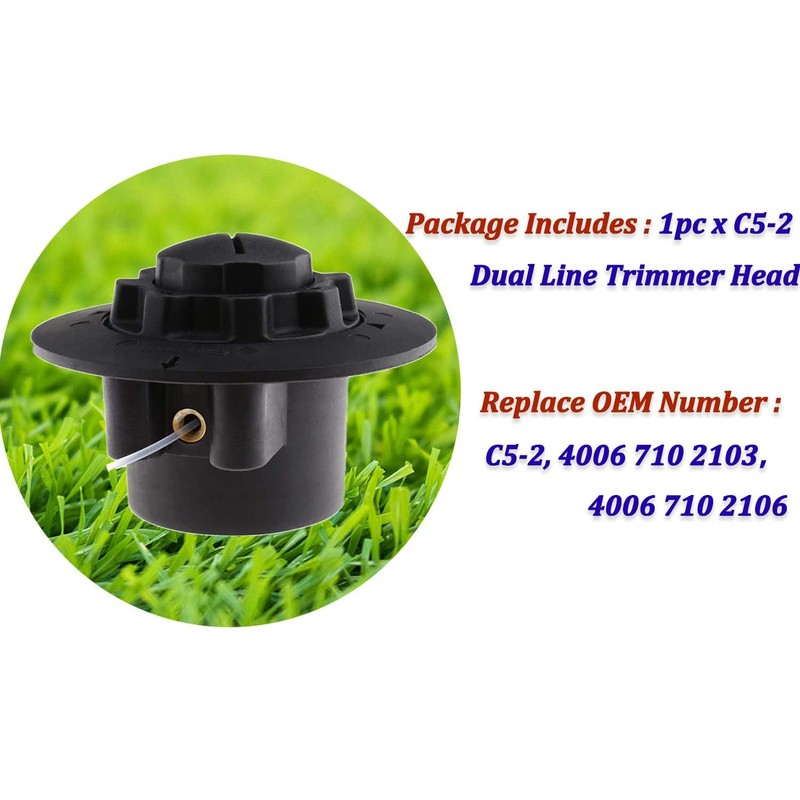 JIEOADOU C5-2 Trimmer Head Replacement for Stihl FS38 FS40 FS45
