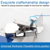 Magnetic Seam Guide, Multifunctional Anti-Curl Magnetic Gauge, Universal Sewing Machine