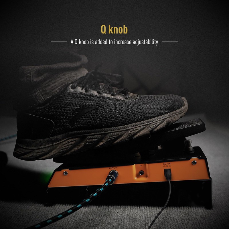 SONICAKE Wah Active Volume Pedal, Wah & Volume 2 in