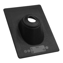 Oatey 11910 Plastic 3" pipe diameter Thermo Plastic No-Calk Roof Flashing 11" x 15" Base