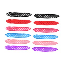 Outanaya 24pcs Sleep Sponge Hair Rollers Non-Damaging Curler Tool for Easy Styling for Hair Types Multi-Color for Nighttime Use