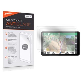 BoxWave Screen Protector Compatible with Garmin RV 890 - ClearTouch Anti-Glare (2-Pack), Anti-Fingerprint Matte Film Skin for Garmin RV 890