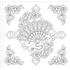 Ephemera Adult Coloring Book (31 One-Sided Designs on Thick Paper)