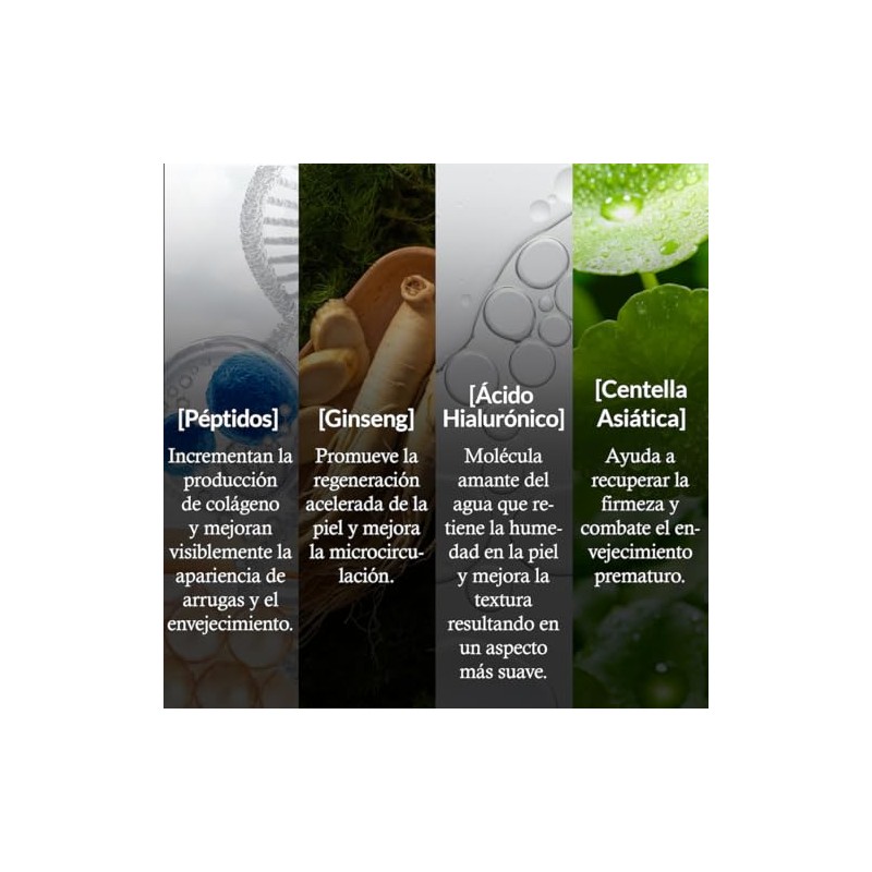 Serum Age-Prevention Reafirmante | Con Ácido Hialurónico, Péptidos y Centella