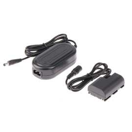FocusFoto Full Decoded ACK-E6 AC Power Adapter Kit for Canon EOS R R5 R6 90D 80D 70D 60D 60Da 6D 7D 7D Mark II, 6D Mark II, 5DS R, 5D Mark III II, 5D Mark IV 5D4 5D3 DSLR Cameras,with DR-E6 DC Coupler