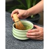AIYICIII AIYICIII Ceramic Matcha Bowl, Handmade Japanese Green Tea Whisk