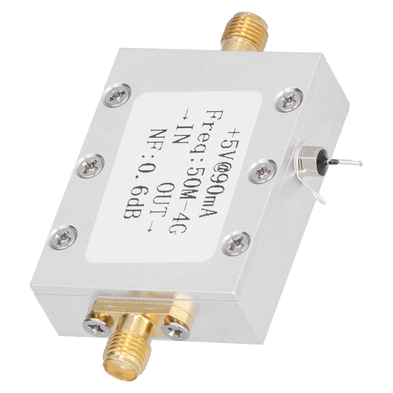 Broadband Amplifier Ultra Low Noise Aluminum Alloy Signal Receiving Booster
