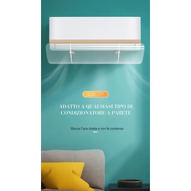 Air Conditioning Deflector Prevents Direct Blowing Clear Windscreen