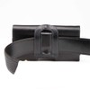 DFV mobile - Gürteltasche Echtleder Holster Etui mit Horizontalem Gürtelschlaufen
