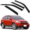 cciyu 4pcs Side Window Deflector Visor Rain Guard Compatible with