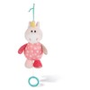 NICI 43657 Musical Soft Toy Unicorn, 18 cm Music Box,