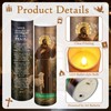 Anglechic Religious St Francis of Assisi LED Candle Gift Catholic