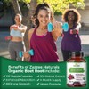 Zazzee Naturals USDA Organic Extra Strength Beet Root 20:1 Extract