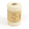 EVERLASTO NATURAL COLOURED JUTE CRAFT TWINE 100M SPOOLS (ALMOND)