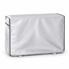 Silver 600D Oxford Outdoor Air Conditioner Cover, Full-Wrap Waterproof Weather