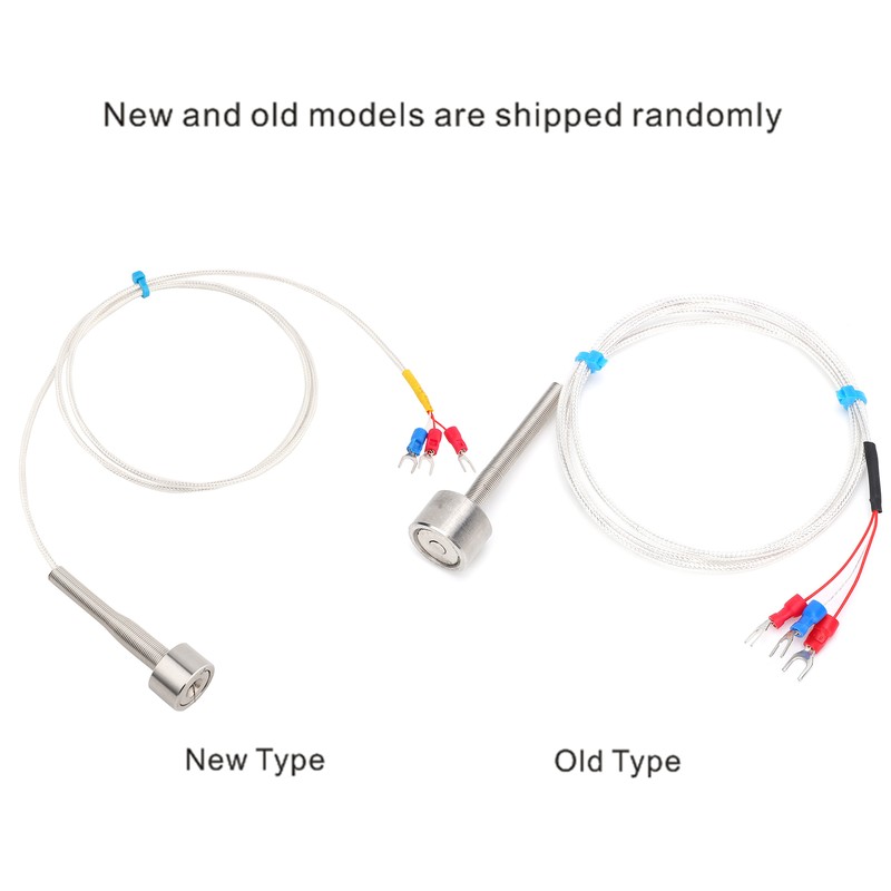 PT100 Magnetic Temperature Sensor Waterproof Adsorption Thermistor -60 to +150℃(5meters