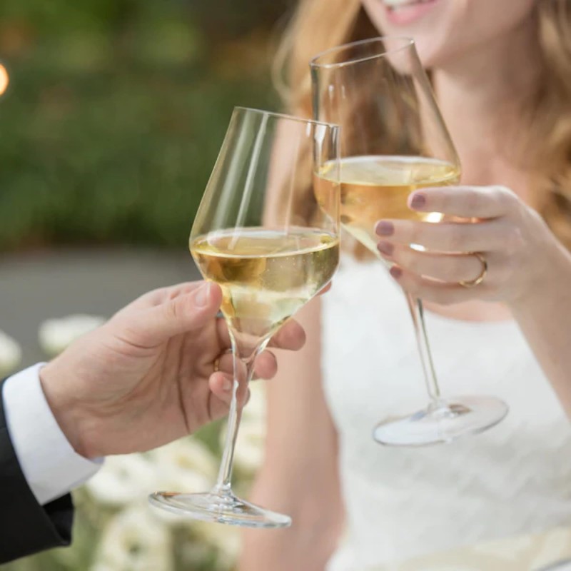 Luigi Bormioli Supremo Chianti Stemglasses (Set of 2), 15.25 oz,