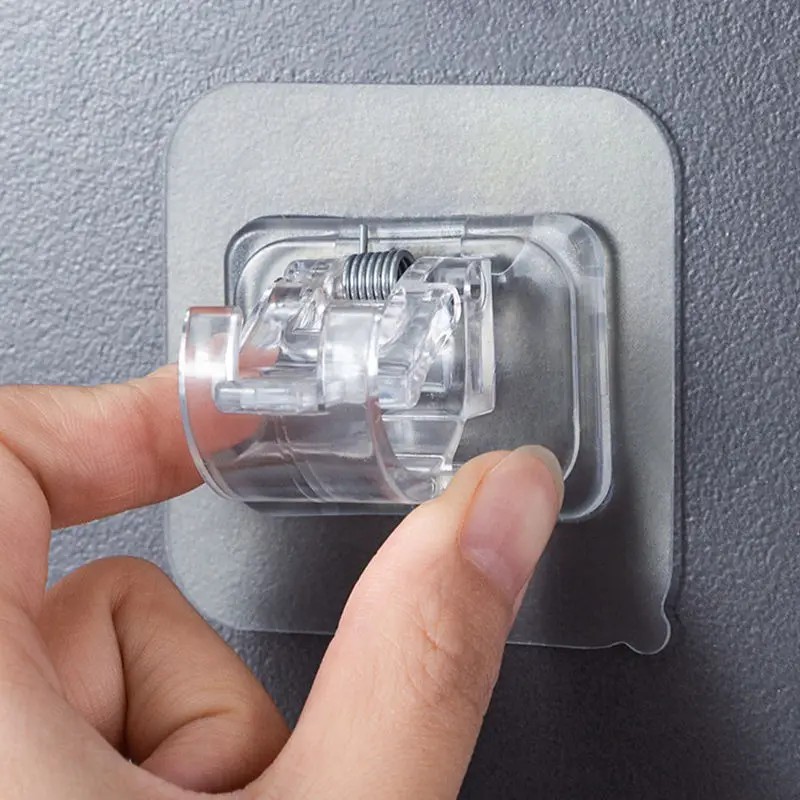 Self Adhesive Wall Hooks – No Drill Door Hanger Set,