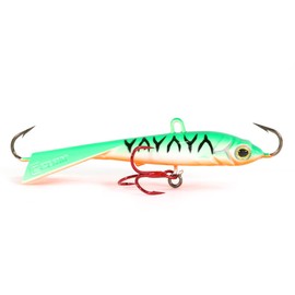 Clam 16702 Tikka Mino, 5/16 Oz Size 10, Glow Perch