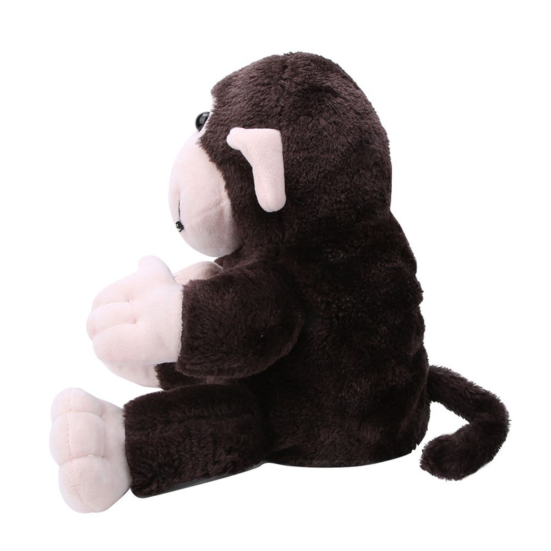 Plush Cloth Monkey Shaped Golf Club Head Cover Protective Headcover