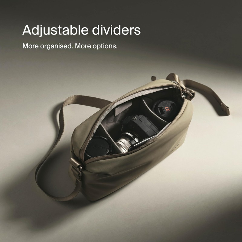 Urth Dolomite 5.1L Crossbody Camera Carry Bag - Weatherproof +