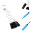 Round Pipe Tube Wire-Brush Set of 5 Brushes on Ring